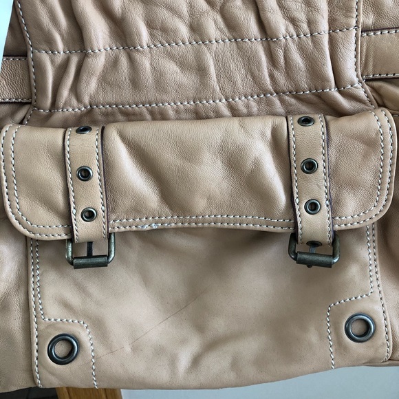 Hype large leather handbag/shoulderbag - Picture 6 of 8